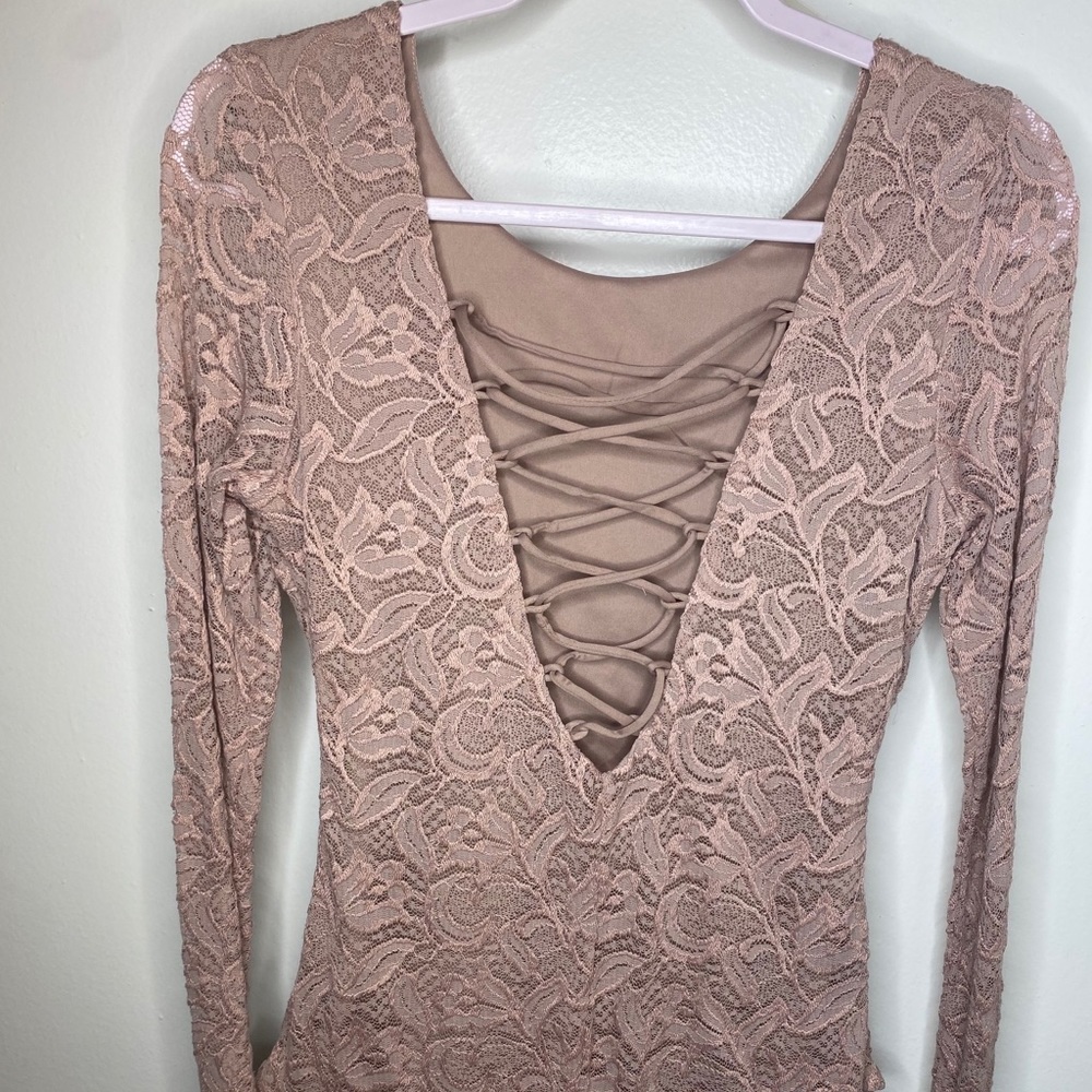 Charlotte Russe lace bodysuit